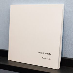 Où est le matador - livre photo